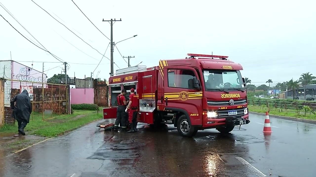 Motorista Aquaplana Durante Chuva E Perde Controle Do Carro Sbtms